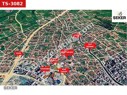 11-ŞEKER GAYRİMENKUL 2 KATLI 50 M2 KİRALIK DÜKKAN